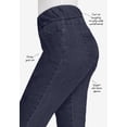 thumbnail image 3 of Jessica London Women's Plus Size Comfort Waist Stretch Denim Bermuda Short, 3 of 6