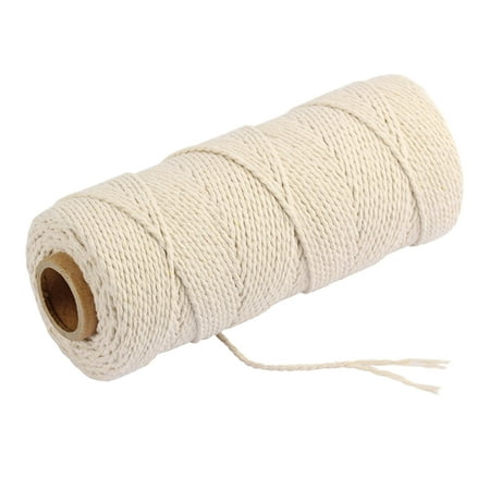 

MPWEGNP Cotton Rope Diy Hand Woven Thick Cotton Rope Woven Tapestry Rope Tied Rope