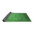 thumbnail image 2 of Ahgly Company Indoor Rectangle Oriental Emerald Green Traditional Area Rugs, 8' x 12', 2 of 4