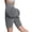 Dark Gray, variant on HomeGardon Yoga Shorts for Women,Womens Shorts Solid Color Seamless High Waist and Hip Lifting Exercise Yoga Five Part Pants Shorts,S-XL
