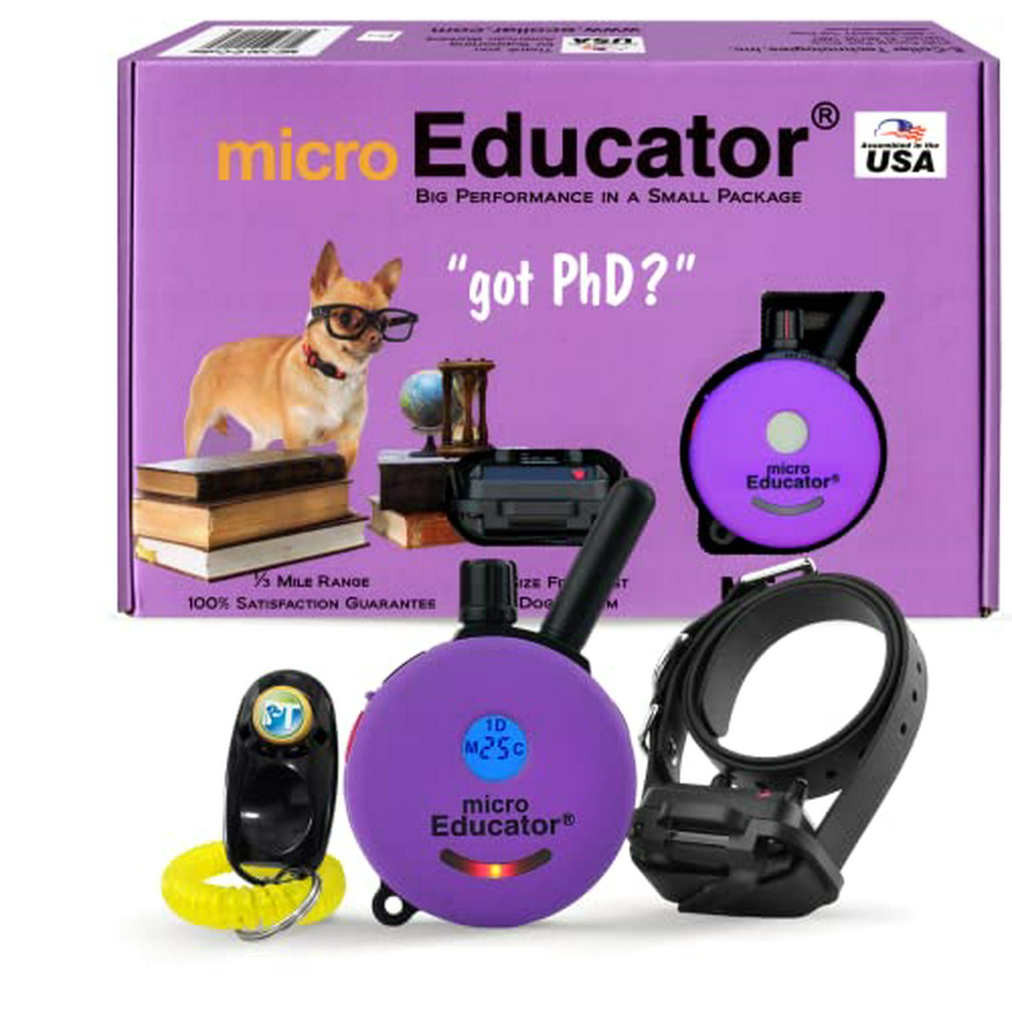 Mini educator e collar waterproof deals