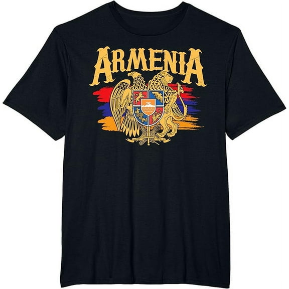 Distressed Armenia Flag - Armenian Diaspora Country Nation T-Shirt