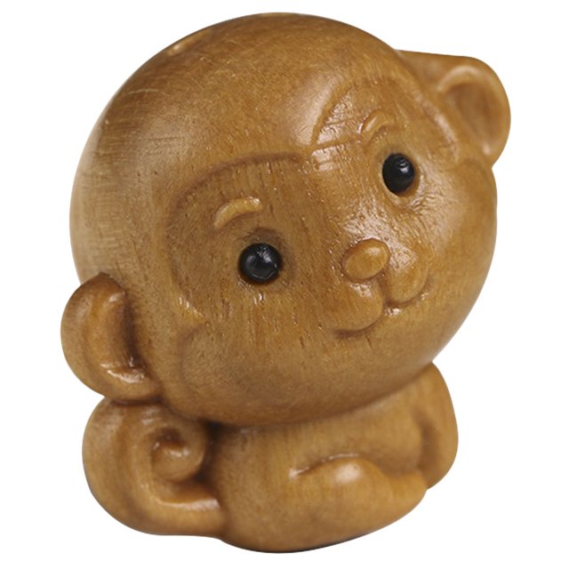 Adorable Monkey Pendant Chinese Zodiac Monkey Keychain Pendant Adorable Desktop Monkey Decor