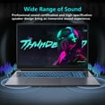 thumbnail image 5 of Thunderobot Storm 17 Gaming Laptop, 17.3" FHD 144Hz, Core i7-13620H, GeForce RTX 4050, 16GB RAM, 1TB SSD, RGB Keyboard, Win 11 Home, 5 of 9