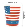 thumbnail image 2 of Nkmbld Independence Day Disposable Tableware Picnic Plates Cup Napkin Party Supplies Patriotic Party Decor Outdoor Picnic Special Offers, Multicolor, 2 of 6