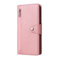 thumbnail image 3 of Feishell for Samsung Galaxy A14 5G Wallet Case with Wrist Strap,Premium PU Leather Zipper Pocket Magnetic Buckle Folio Flip ID Credit Card Slots Shockproof Kickstand Phone Case for Women Men,Rosegold, 3 of 15