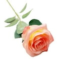 thumbnail image 1 of Bangcool Faux Single Rose Decorative Simulated Artificial Rose Stem Silk Rose for Wedding, 1 of 10