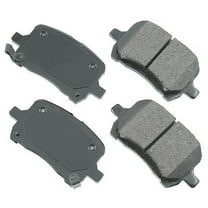 Akebono PRO-ACT Ultra-Premium Brake Pad Set, Ceramic Fits select: 2004-2012 CHEVROLET MALIBU, 2009-2010 PONTIAC G6