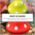 thumbnail image 3 of Masteelf Adorable Mini Mushroom Ornaments for Decoration Made of Composite Material Assorted Color 12pcs, 3 of 8