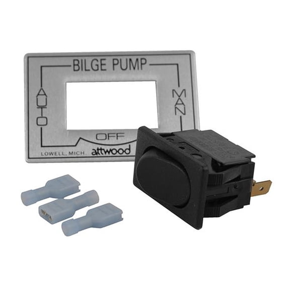 Attwood 3-Way Auto/Off/Manual Bilge Pump Switch | Bundle of 10