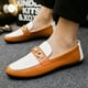 thumbnail image 1 of Zapatos Autumn Bean, zapatos de cuero pequeños de moda coreana para hombres, zapatos Joker de suela suave con personalidad para conducir, zapatos casuales perezosos para hombres, 1 of 6