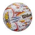 thumbnail image 2 of VOLEIBOL WILSON Graffiti Peace, color blanco/naranja, 2 of 7