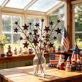 thumbnail image 6 of Clearance! Independence Day Star Model Branch Decor 12.99In for 4th Of July Party Vase Flower Pot Centerpiece Porch Entryway Table Memorial Day Veterans Day Patriotic Home Decor Mantel Shelf Tabletop, 6 of 6