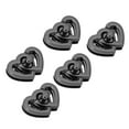 thumbnail image 2 of Monedero con cierre giratorio de aleación, doble corazón de amor, bolso brillante decorativo, cierre giratorio para bricolaje, 2 of 8