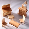 thumbnail image 3 of Muebles de de , Miniatura de /comedor/dormitorio/cocina, Muebles , Accesori Decoración, Jue Juego de cocina CUTICAT miniaturas de casa de muñecas, 3 of 8
