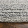 thumbnail image 3 of SAFAVIEH Renewal Rodina Striped Area Rug, Silver/Gray, 6' x 6' Round, 3 of 10