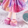 thumbnail image 6 of Gloveleya Toddler Stuffed Dolls Girl GIfts Plush Baby Doll Figure Toys Glitter Rainbow Color 9 Inches, 6 of 10