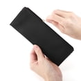 thumbnail image 4 of Unique Bargains Portable Stationery Bag Zipper Pencil Case Black 7.9"x2.4"x2.4", 4 of 6