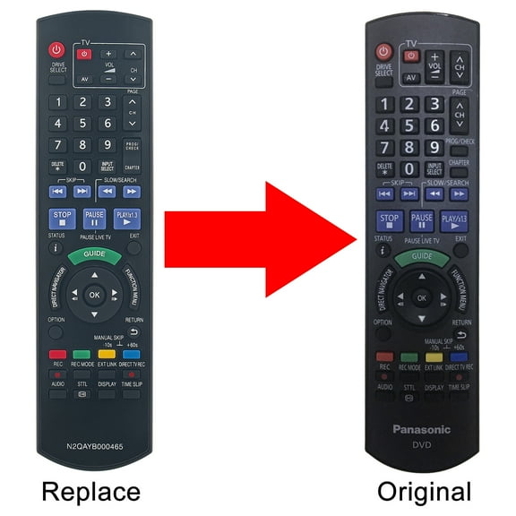 New N2QAYB000465 replace remote control fit for PANASONIC Home Theater DVD Player