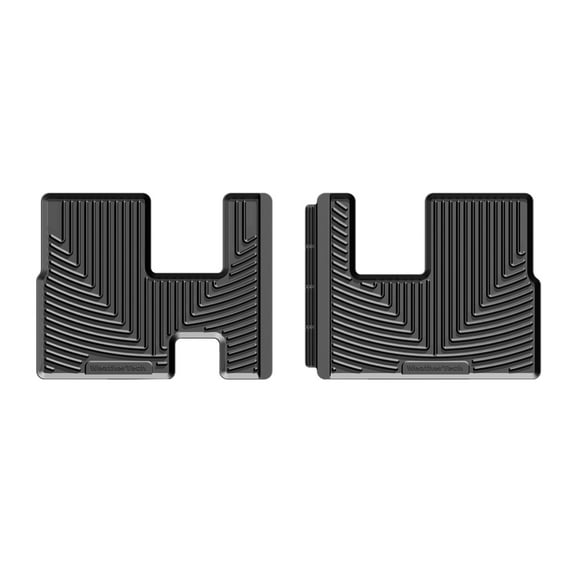 WeatherTech All-Weather Floor Mats compatible with 2014-2019 Toyota Highlander - 3rd Row, Black