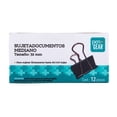 thumbnail image 1 of Broche sujetadocumentos Pen + Gear color negro 32 mm 12 piezas, 1 of 4