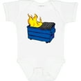 thumbnail image 3 of Inktastic Dumpster Fire Boys or Girls Baby Bodysuit, 3 of 5