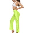 thumbnail image 3 of HAHDAXIA Pantalon à Volants en Maille Transparente pour Femmes, Bas de Bikini, Couverture, 3 of 5