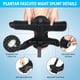 thumbnail image 5 of Nueva férula nocturna negra mejorada para fascitis plantar, AiBast ajustable tobillera ortopédica para fascitis plantar, dolor de pie de arco, soporte para tendinitis de Aquiles para mujeres, hombres, 5 of 8
