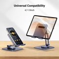 thumbnail image 4 of UGREEN Tablet Stand for Desk Swivel with 360&amp;Acirc;&amp;deg; Rotating Base Tablet Holder Aluminum Portable Stand Adjustable Home Office Desk Accessories, 4 of 9