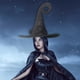 thumbnail image 3 of Sombrero Halloween Disfraz Bruja Tocado para Mujeres Hombres Fiesta Disfraces, 3 of 9