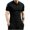 Black, variant on JTSRKL Mens Color Block Golf Shirts Short Sleeve 3 Button Collared Business Tees Casual Patchwork Lapel Summer Trendy Business Tops
