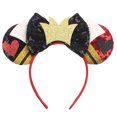 thumbnail image 1 of Diadema con orejas de ratón y personaje de León para niños, accesorios para el cabello con lazo de lentejuelas, fiesta, Festival, Cosplay, animales, Reino, 2024, 1 of 5