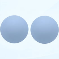 BESTSKY Massage Ball Firm Rubber Trigger Point Ball for Yoga Physical Therapy Myofascial Release Muscle Relaxer Acupoint Massage (2 Pack) (Blue)