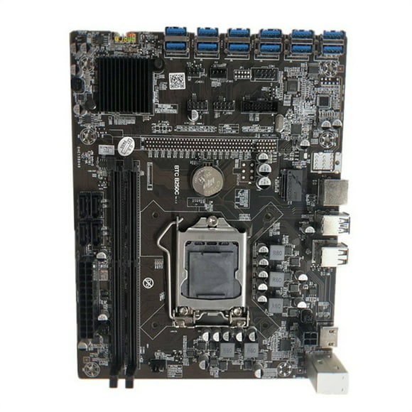 Placa base de ordenador Seitruly B250C PCI-E 3.0 DDR4 con almohadilla térmica SATA