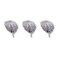 thumbnail image 4 of Guardurnaity Gorro de noche de seda Sombrero de serpentina de moda Pañuelo en la cabeza Gorro de dormir Punto negro Type1 NO1, 4 of 6
