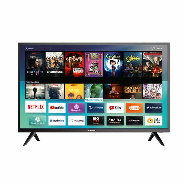 Tv 32 Pulgadas Hyundai Smart TV HD HYLED3249NIM Linux LED