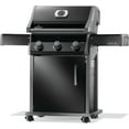 thumbnail image 2 of Napoleon Rogue 425 3-Burner Propane Gas Grill in Black with Cast Iron Cooking Grids, 2 of 5