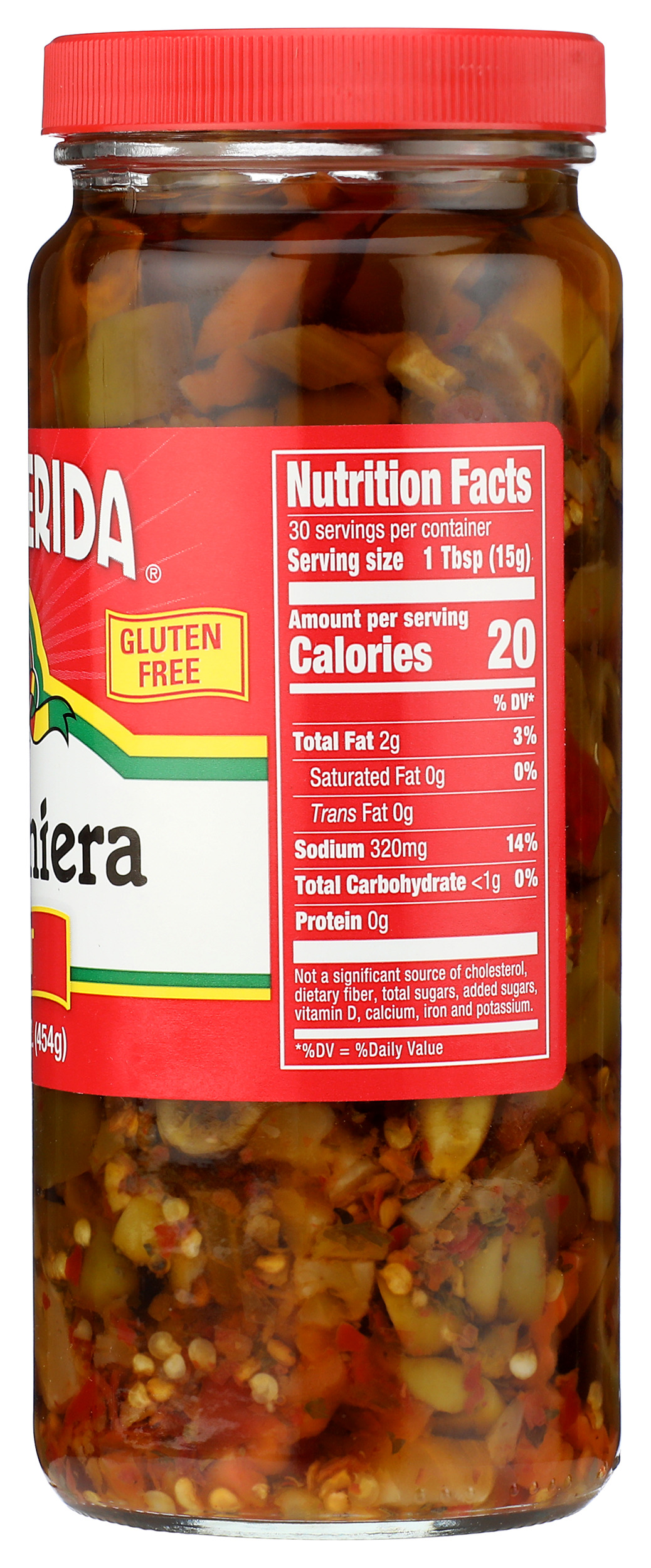 (Pack of 12), La Preferida Hot Giardiniera, 16 oz