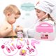 thumbnail image 3 of 15 piezas de juguetes de caja de doctor, accesorios con efectos de luz y sonido, para desarrollar la inteligencia, estimular la creatividad, interacción entre padres e hijos, kit de doctor ABS,, 3 of 7