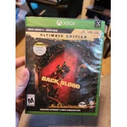 NEW Back 4 Blood ULTIMATE EDITION Xbox Series X Xbox One 1 2020 Video Game XB1