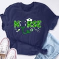 thumbnail image 2 of EcoLoom Lucky St Patricks Day Nurse In Clinic Or Hospital Short Sleeve Unisex T Shirt, 2 of 6
