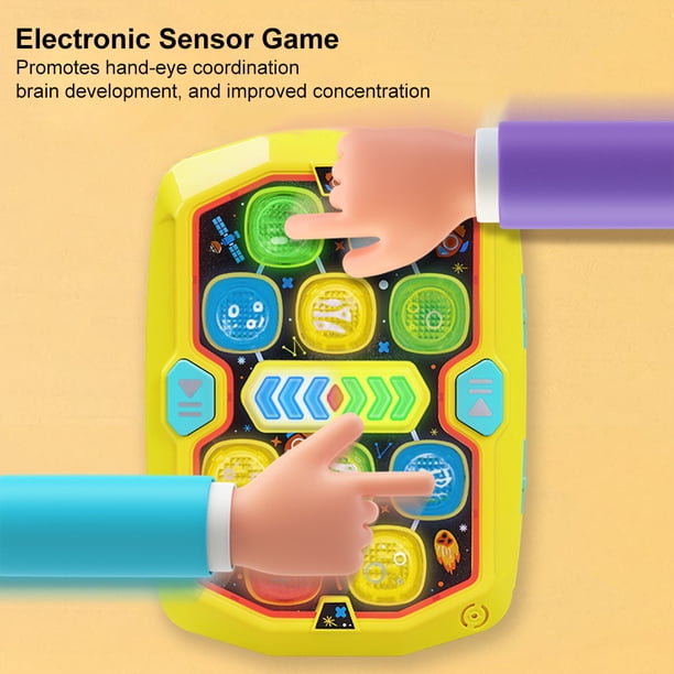 Juego De Sensores Electrónicos Juego de sensor electrónico Los mejores regalos Juguetes interactivos para niños Niño (Amarillo)