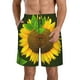 thumbnail image 1 of Fotbe Sunflower3 Trajes de Baño Estampados para Hombre, Shorts de Verano de Secado Rápido, Ropa de Playa, Bañadores-XX-Large, 1 of 6