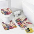 thumbnail image 4 of Shower Curtain sets and Bath Mat Set, Christmas Treats Pattern Printed on Shower Curtain and Liner Set, Great for Master Bath Beach House Modern Home, 72 x 72 inches, 4 of 8