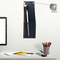 thumbnail image 3 of YBM Home Desk Magazine File Holder for Office Organization, Can Be Hanged / Wall Mounted 12x10x3, Black, 3 of 6