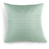 Canopy Textured Stripe Pillow, Sea Glass Green