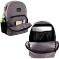 thumbnail image 6 of Summit Ridge 17 Inch Laptop Backpacks 24 Pack, Large Pockets, Mesh Shoulder Straps for Travel, Commute, 6 of 9