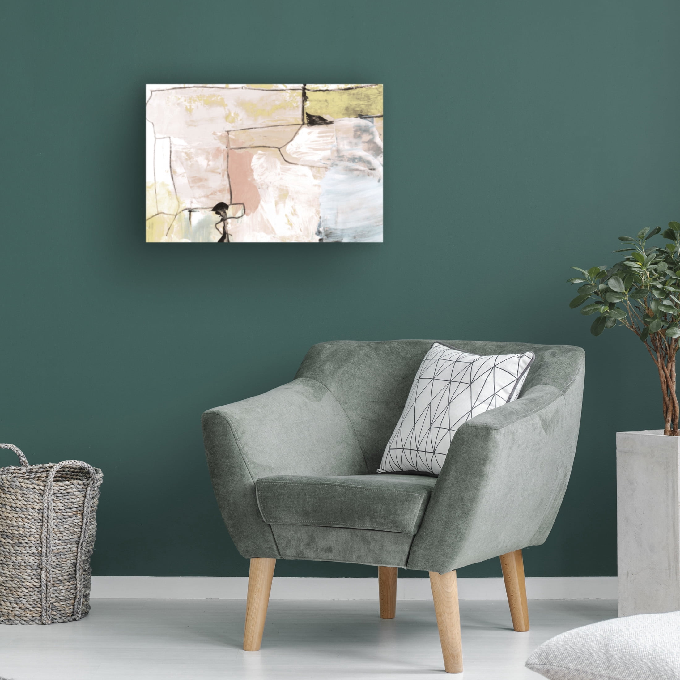 Trademark Fine Art Dan Hobday Abstract Pastels Canvas Wall Art