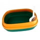 thumbnail image 2 of Bandeja de arena para gatos, fácil de limpiar, resistente, para gatos, grande, inodoro para gatos verde, 2 of 9
