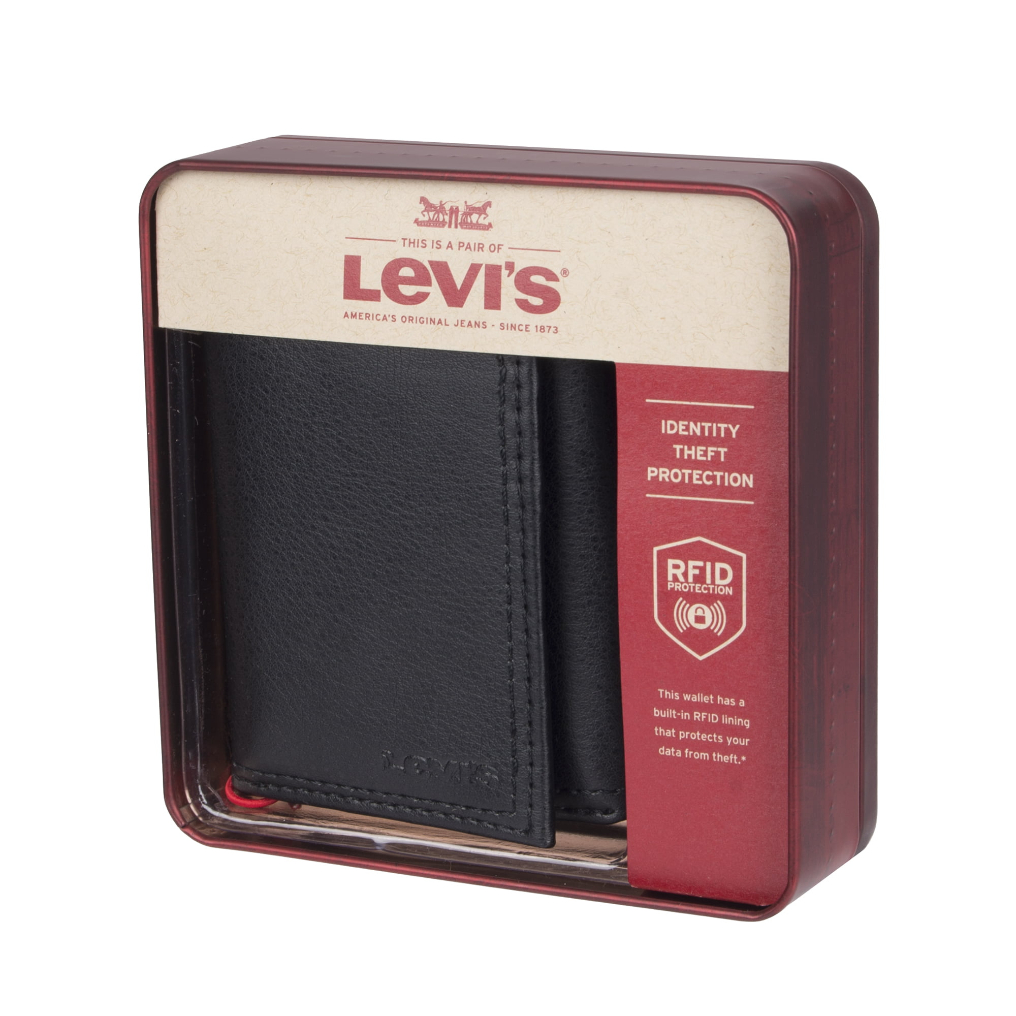 original levi's leather wallet